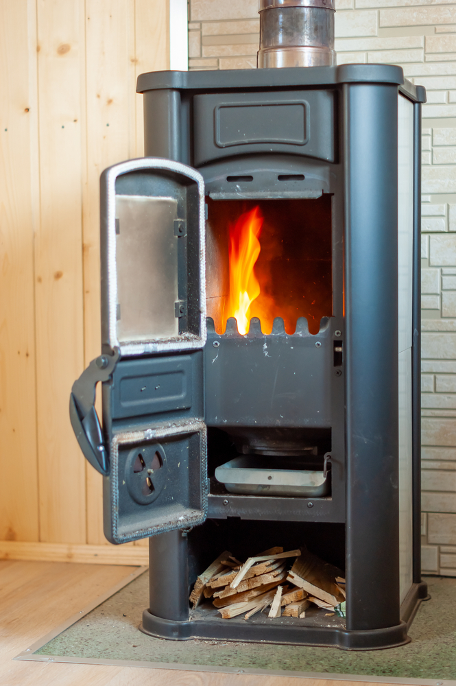 installation poêle à bois