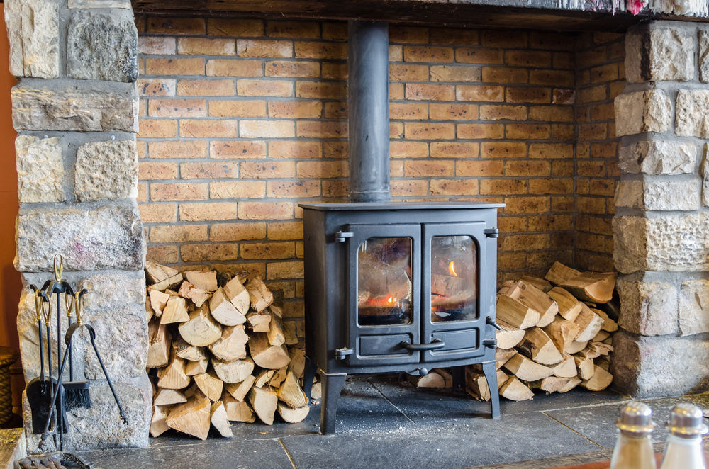 rangement feu de bois